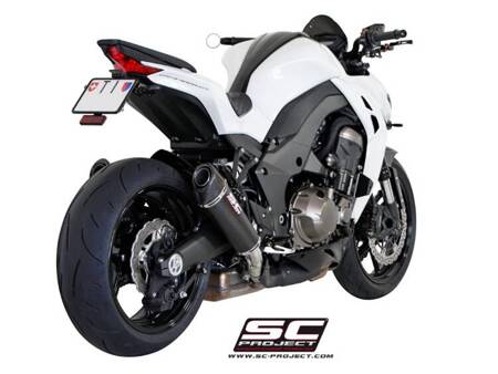 SC-Project tłumiki końcowe Conic carbon Kawasaki Z1000 (2014 – 2016)