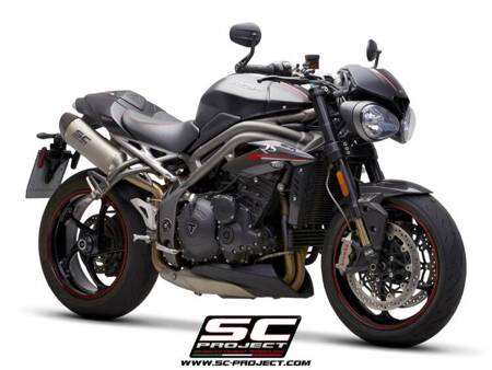 SC-Project tłumiki końcowe Oval tytan Triumph SPEED TRIPLE 1050 (2018 - 2020) - S – RS