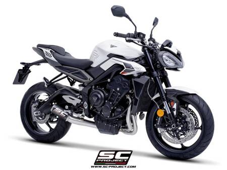 SC-Project układ wydechowy CR-T carbon Triumph STREET TRIPLE 765 R - RS (2023 – 2024)