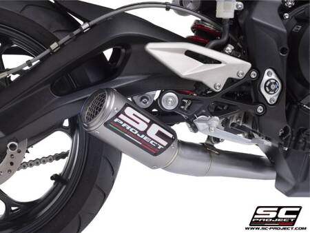 SC-Project układ wydechowy CR-T tytan Triumph STREET TRIPLE 765 R - RS (2023 – 2024)