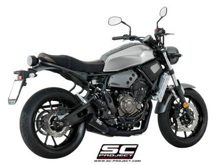 SC-Project układ wydechowy Conic 70s Matt Black Yamaha MT-07 (2017 - 2020)