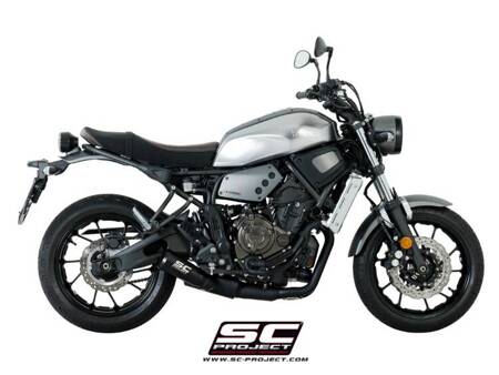 SC-Project układ wydechowy Conic 70s Matt Black Yamaha MT-07 (2017 - 2020)