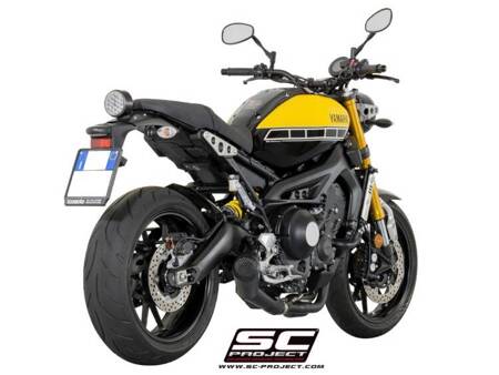 SC-Project układ wydechowy Conic 70s Matt Black Yamaha MT-09 (2014 – 2016)