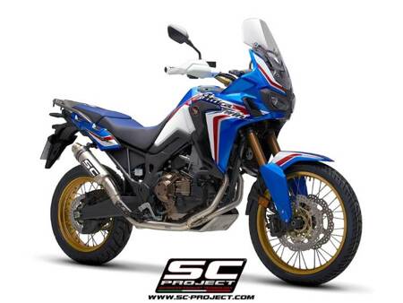 SC-Project układ wydechowy GP65 tytan Honda CRF1000L AFRICA TWIN (2016 - 2019) – ADVENTURE