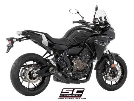 SC-Project układ wydechowy S1 Matt Black Yamaha TRACER 700 (2016 – 2020)