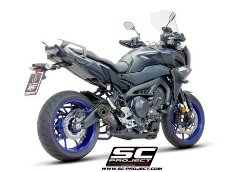 SC-Project układ wydechowy S1 Matt Black Yamaha TRACER 900 (2017 - 2020) – GT