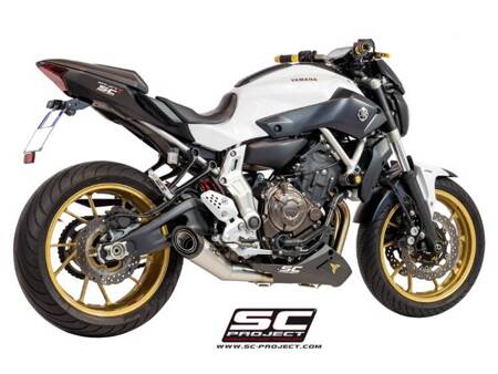 SC-Project układ wydechowy S1 Yamaha MT-07 (2013 – 2016)