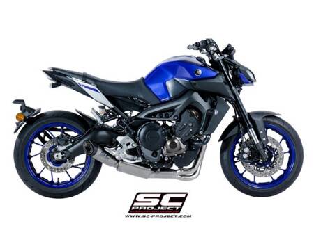 SC-Project układ wydechowy S1 tytan Yamaha MT-09 (2017 – 2020)