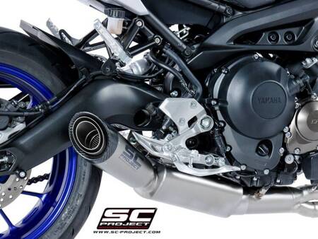 SC-Project układ wydechowy S1 tytan Yamaha MT-09 (2017 – 2020)