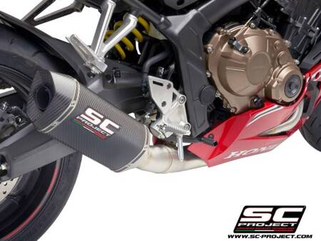 SC-Project układ wydechowy SC1-M carbon Honda CBR650R (2019 – 2020)