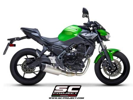 SC-Project układ wydechowy SC1-R GT tytan Kawasaki Z650 (2020)