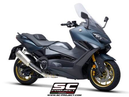 SC-Project układ wydechowy SC1-R tytan Yamaha TMAX 560 (2022 – 2024)