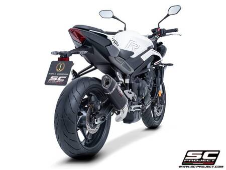 SC-Project układ wydechowy SC1-S carbon Triumph STREET TRIPLE 765 R - RS (2023 – 2024)