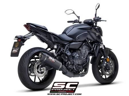 SC-Project układ wydechowy SC1-S carbon Yamaha MT-07 (2021 – 2024)