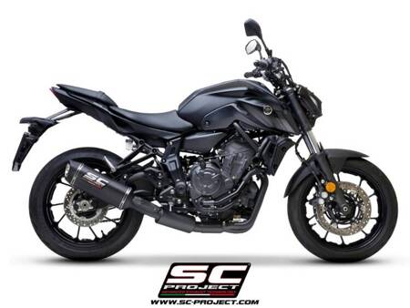 SC-Project układ wydechowy SC1-S carbon Yamaha MT-07 (2021 – 2024)