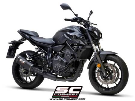 SC-Project układ wydechowy SC1-S carbon Yamaha MT-07 (2021 – 2024)