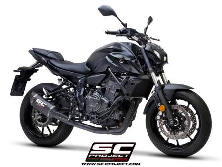 SC-Project układ wydechowy SC1-S carbon Yamaha MT-07 (2021 – 2024)