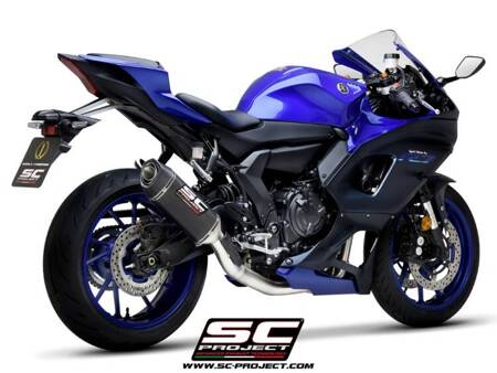 SC-Project układ wydechowy SC1-S carbon Yamaha R7 (2021 – 2024)