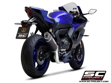 SC-Project układ wydechowy SC1-S carbon Yamaha R7 (2021 – 2024)