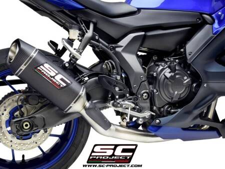 SC-Project układ wydechowy SC1-S carbon Yamaha R7 (2021 – 2024)