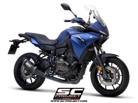 SC-Project układ wydechowy SC1-S carbon Yamaha TRACER 7 (2021 - 2024) - GT