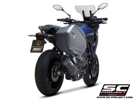 SC-Project układ wydechowy SC1-S carbon Yamaha TRACER 7 (2021 - 2024) - GT