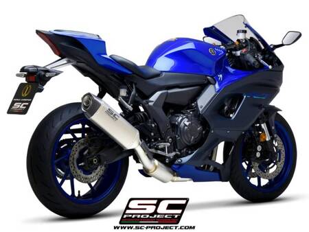 SC-Project układ wydechowy SC1-S tytan Yamaha R7 (2021 – 2024)