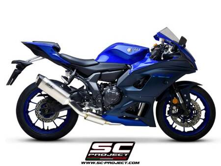 SC-Project układ wydechowy SC1-S tytan Yamaha R7 (2021 – 2024)