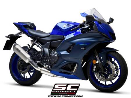 SC-Project układ wydechowy SC1-S tytan Yamaha R7 (2021 – 2024)