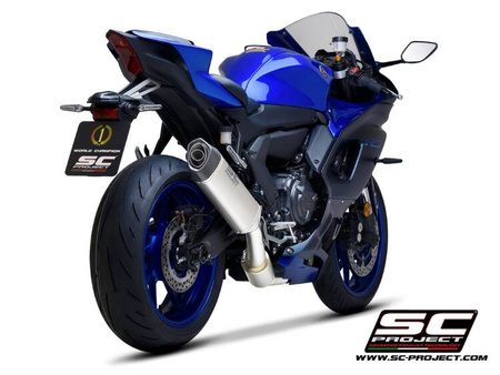 SC-Project układ wydechowy SC1-S tytan Yamaha R7 (2021 – 2024)