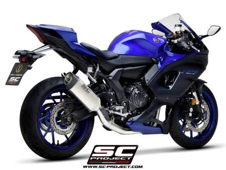 SC-Project układ wydechowy SC1-S tytan Yamaha R7 (2021 – 2024)