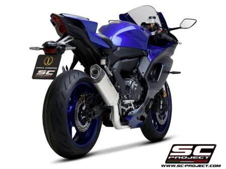 SC-Project układ wydechowy SC1-S tytan Yamaha R7 (2021 – 2024)