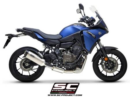 SC-Project układ wydechowy SC1-S tytan Yamaha TRACER 7 (2021 - 2024) - GT