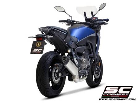 SC-Project układ wydechowy SC1-S tytan Yamaha TRACER 7 (2021 - 2024) - GT