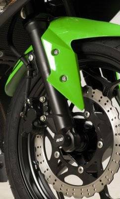 SLIDERY PRZEDNIEGO ZAWIESZENIA KAWASAKI NINJA 300 / 250 13 / Z250 BLACK R&G