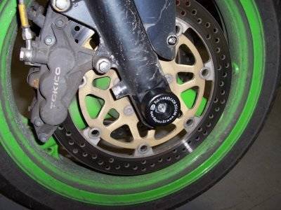 SLIDERY PRZEDNIEGO ZAWIESZENIA KAWASAKI ZX6-R 95-99 (F1-G2) R&G