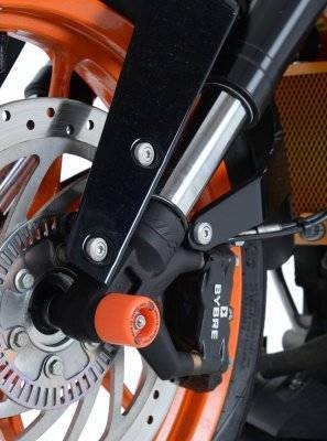 SLIDERY PRZEDNIEGO ZAWIESZENIA KTM 125 / 200 / 390 DUKE / RC125 / 200 / 390 ORANGE R&G