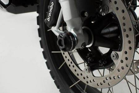 SLIDERY PRZEDNIEGO ZAWIESZENIA SW-MOTECH BMW R 1200 GS/RT R 1250 GS/RT BLACK