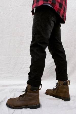 SPODNIE JEANS BROGER CALIFORNIA CASUAL WASHED BLACK W30L