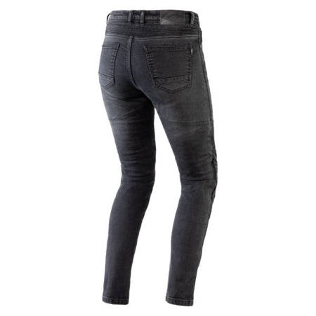 SPODNIE JEANS OZONE AGNESS II LADY WASHED BLACK