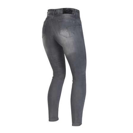 SPODNIE JEANS OZONE STRIKER LADY SLIM FIT WASHED GREY