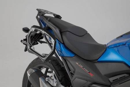 STELAŻ PRO NA KUFRY BOCZNE SW-MOTECH MOTO MORINI X-CAPE 650 (21-) BLACK