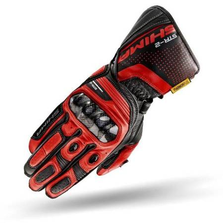 STR-2 GLOVES BLACK/RED Shima