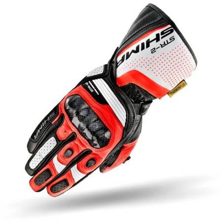 STR-2 GLOVES RED FLUO Shima