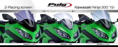 SZYBA SPORTOWA PUIG DO KAWASAKI NINJA 300R 13-17