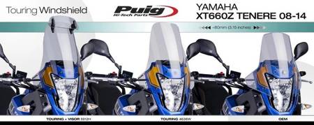 SZYBA TURYSTYCZNA DO YAMAHA XT660Z TENERE 08-16