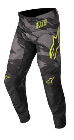 Spodnie cross/enduro ALPINESTARS MX RACER TACTICAL kolor camo/czarny/fluorescencyjny/szary/żółty