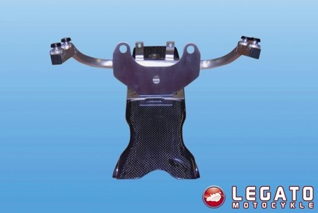 Stelaż przedni sportowy wraz z carbonowym dolotem Motoholders Honda CBR 600 RR/07-12 czarny