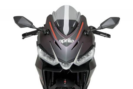 Szyba sportowa PUIG do Aprilia RS 457 24-25 Lekko przyciemniany (H) 22273H