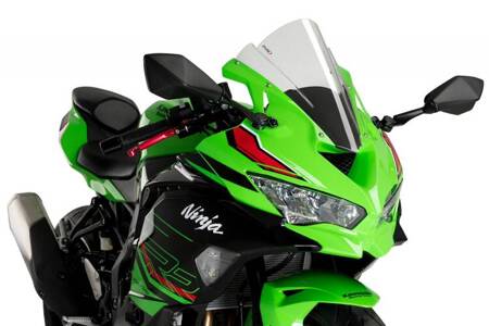 Szyba sportowa PUIG do Kawasaki ZX-4R / ZX-4RR Ninja 24 Przezroczysty (W) 21767W